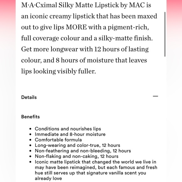 MAC ‘Red Russian’ M·A·Cximal Silky Matte Lipstick - Picture 10 of 11